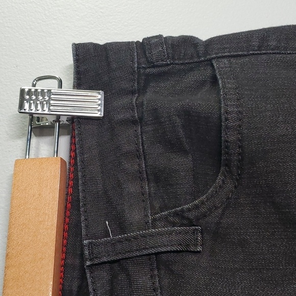 Forever Twenty One jeans women's size 27 equals 4 size 4 US black vintage - Picture 6 of 14